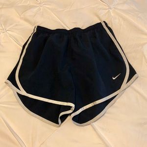 Navy Nike Athletic Shorts